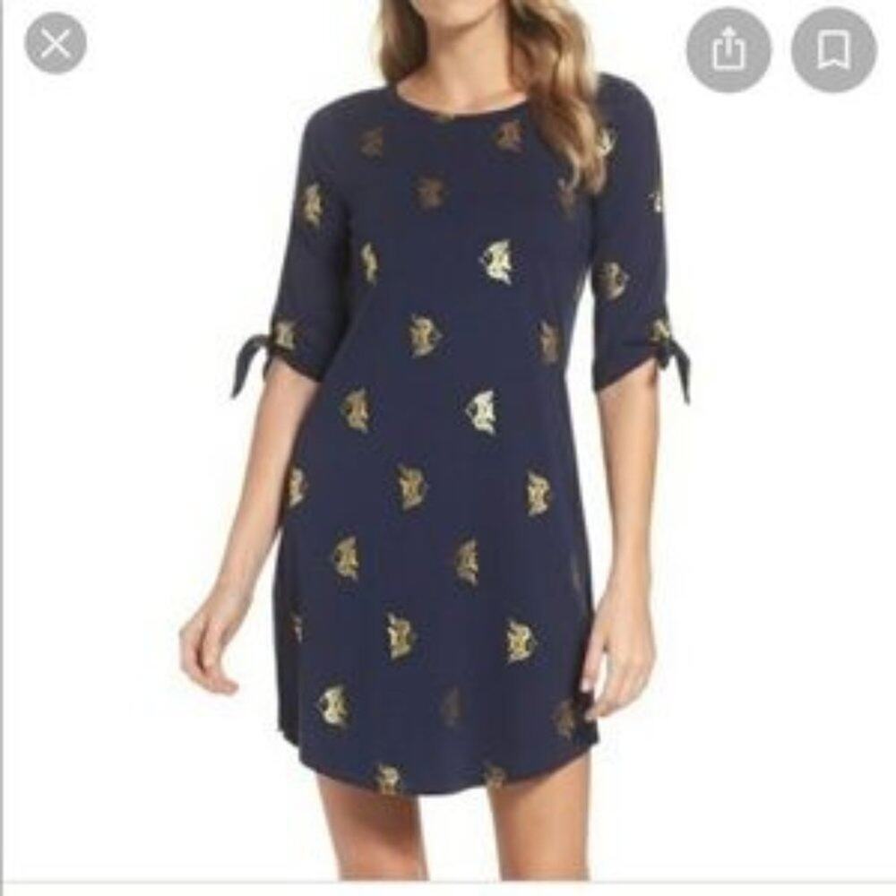 LILLY PULITZER PIMA COTTON PRESTON ANGELFISH DRESS SIZE MED